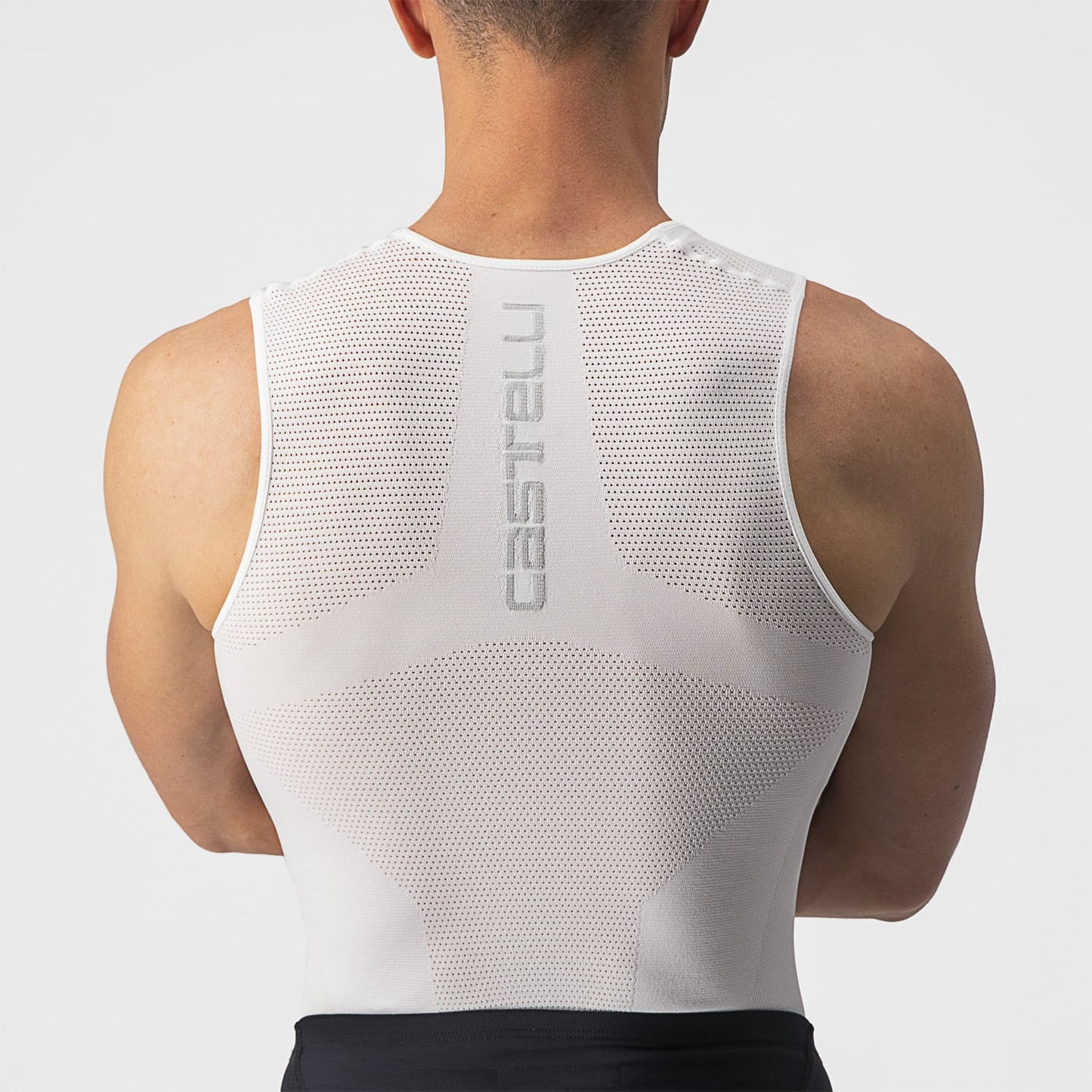 CASTELLI CORE SEAMLESS Ärmlösa underkläder Vit