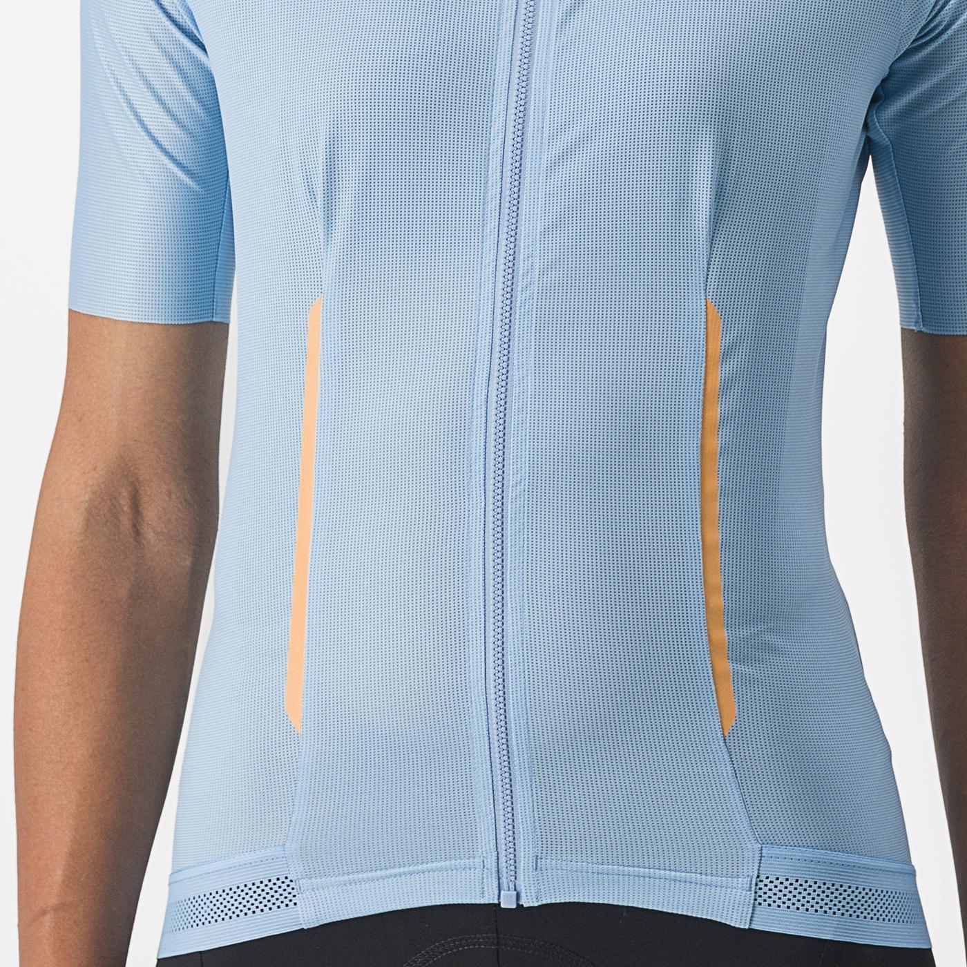 Women's CASTELLI ENDURANCE Short Sleeve Jersey Blue/White
