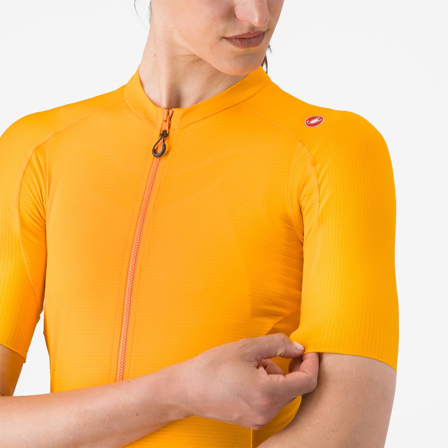 CASTELLI ESPRESSO Women's Short Sleeve Jersey Orange