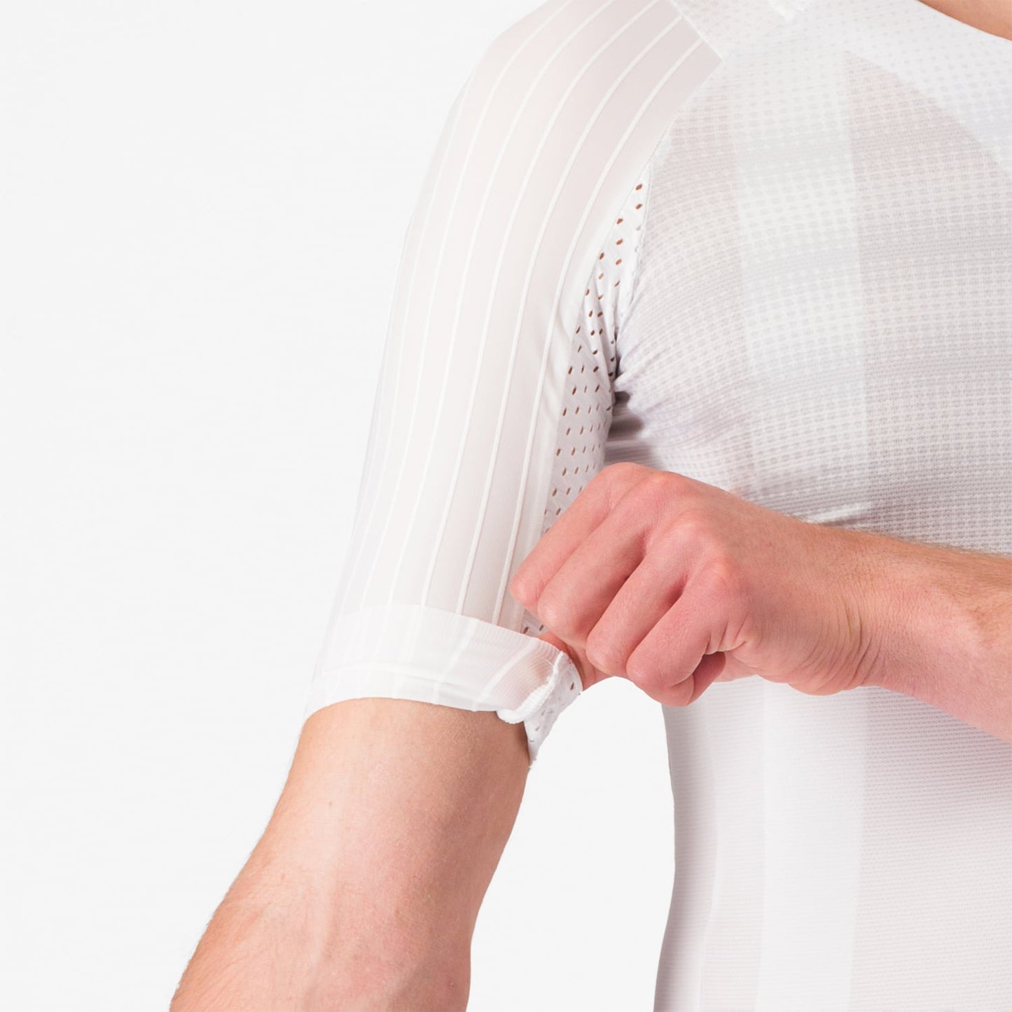 CASTELLI AERO RACE 8S Short Sleeve Jersey White