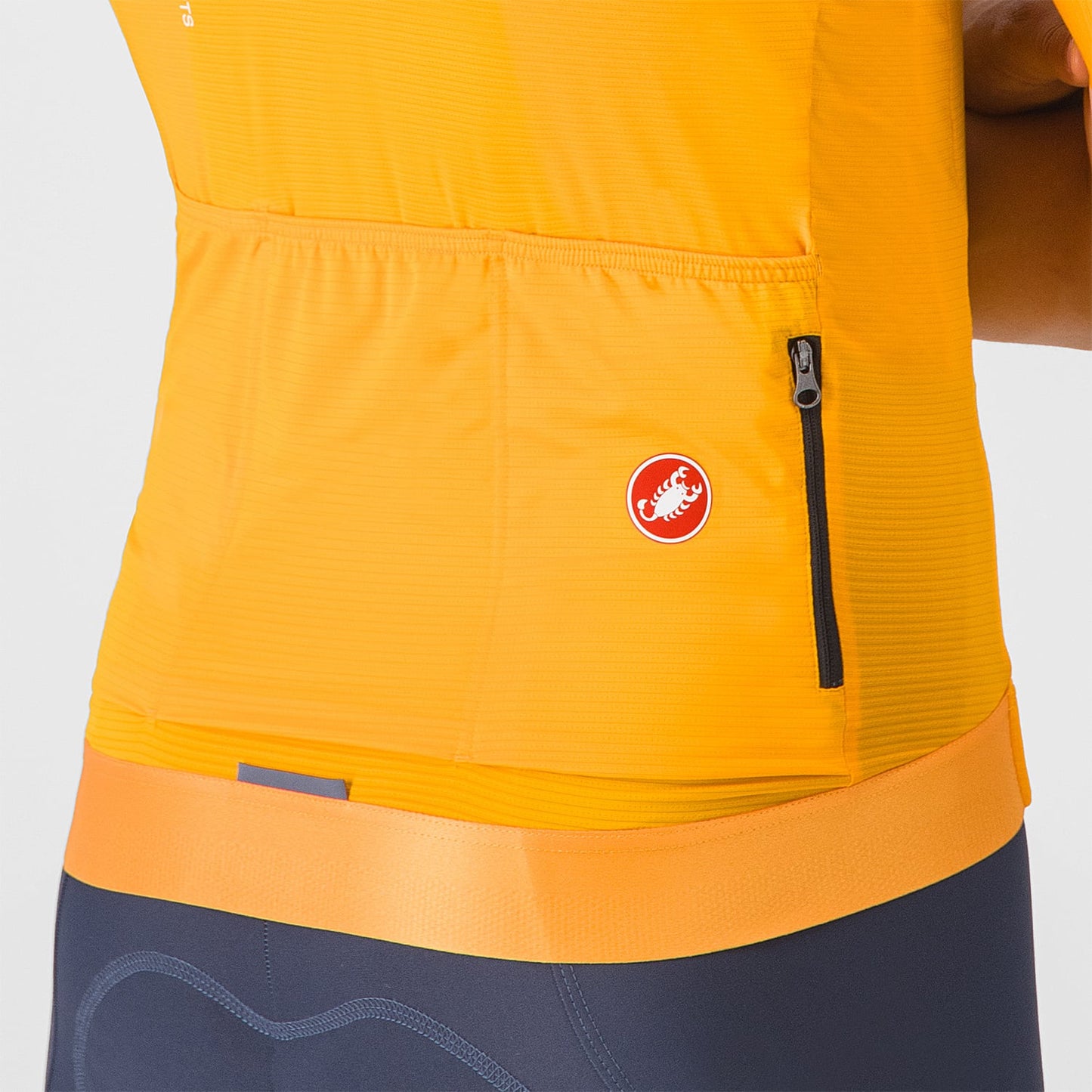 CASTELLI ESPRESSO R--A/D Kortärmad Jersey Orange