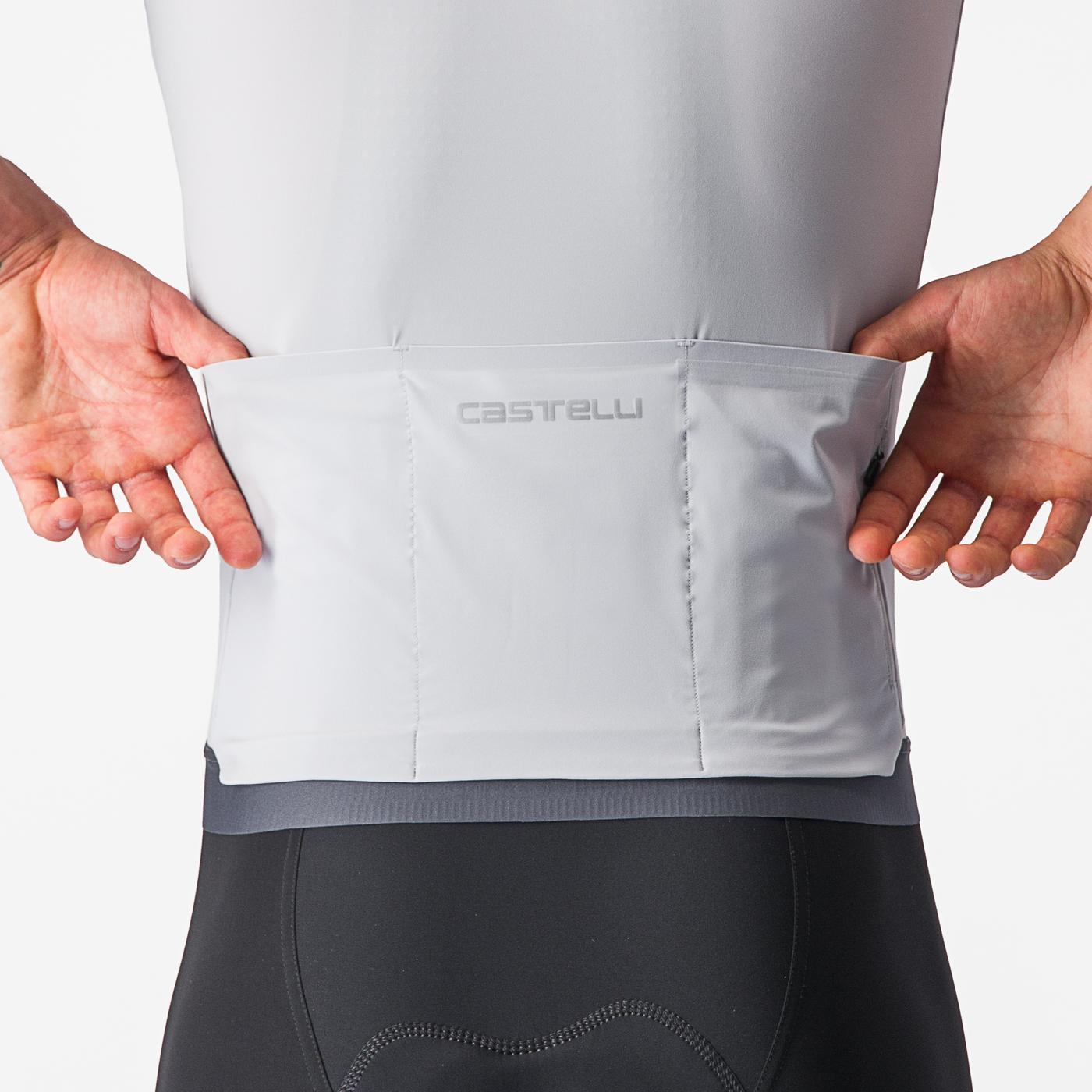 CASTELLI PREMIO Kortärmad Jersey Svart/Grå