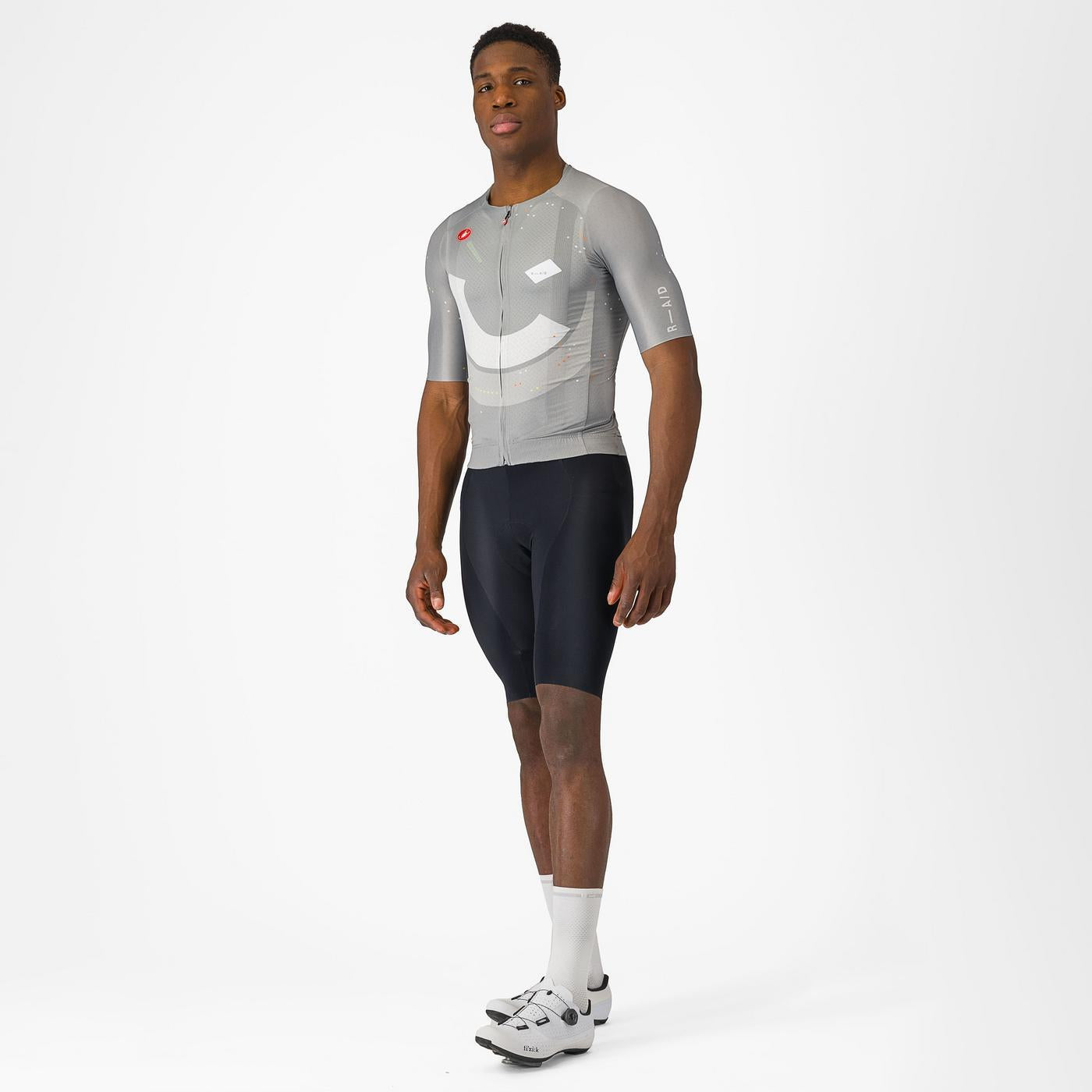 CASTELLI R-A/D Short Sleeve Jersey Muticolor Gray