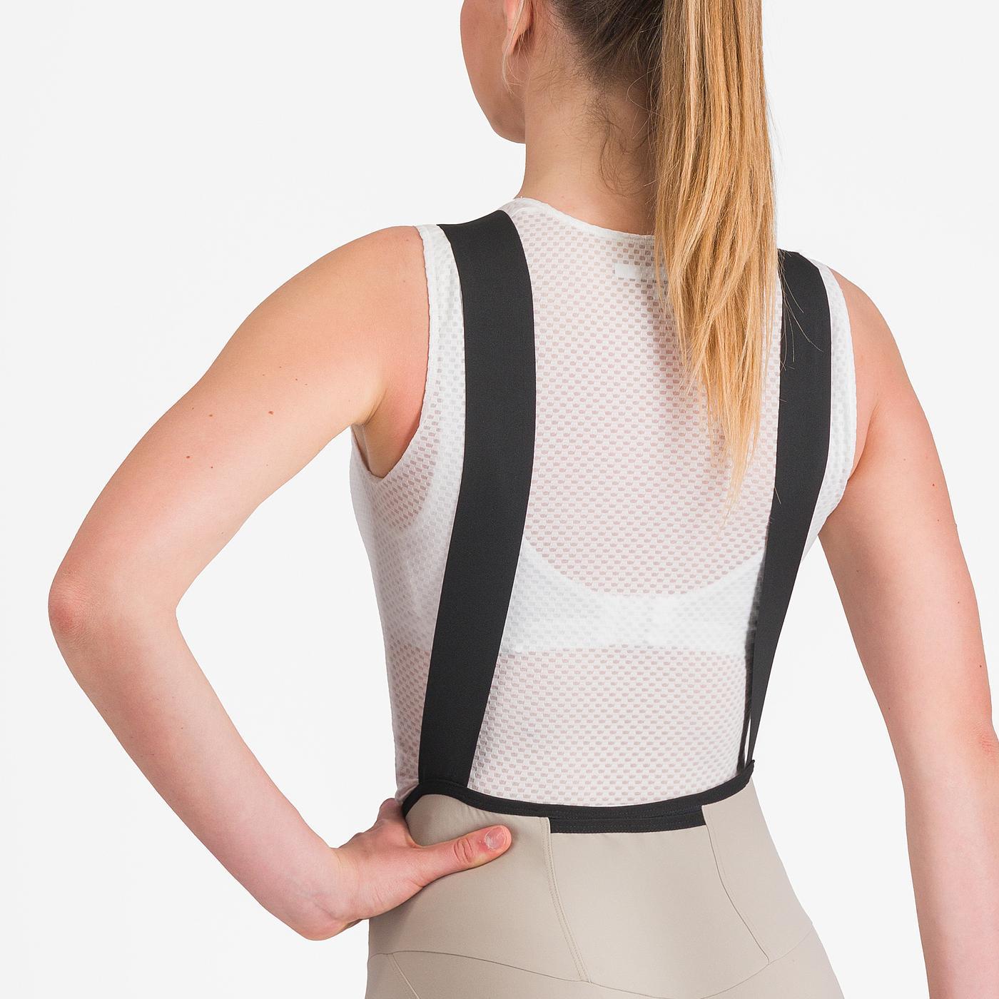 CASTELLI ESPRESSO W DT Beige Bib Tight för kvinnor