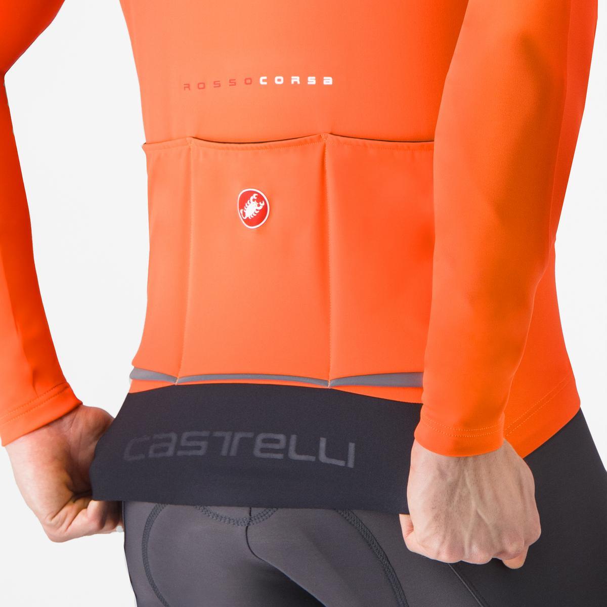 CASTELLI PERFETTO AIR jacka orange/svart