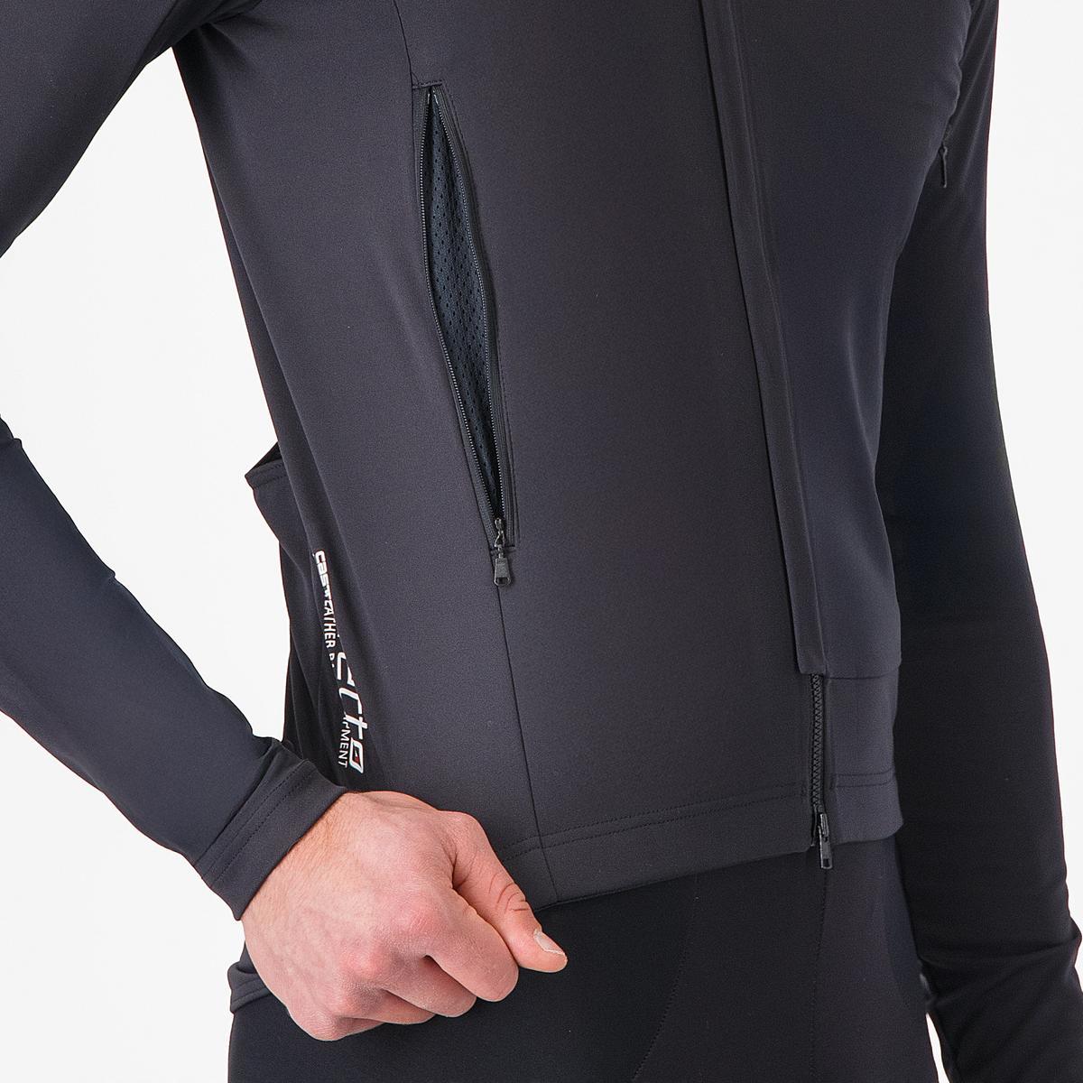 CASTELLI PERFETTO RoS 3 Jacka Svart/Noir Reflex