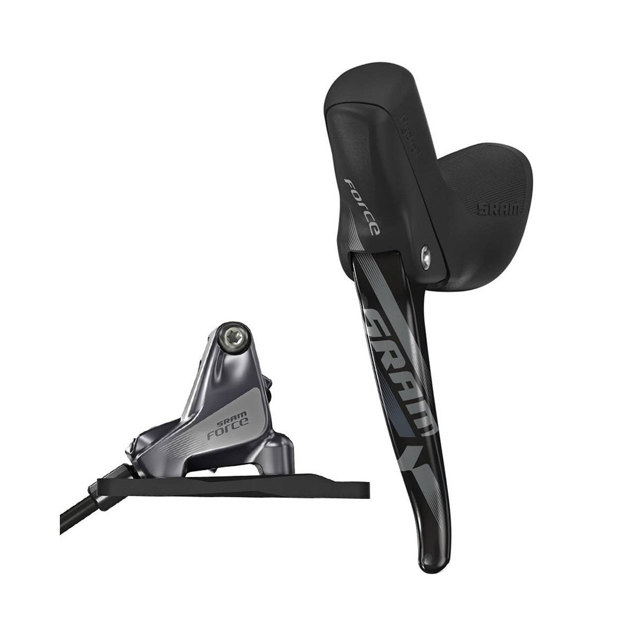 SRAM FORCE 22 11V Flat Mount Discless rak spak och bakre bromsok