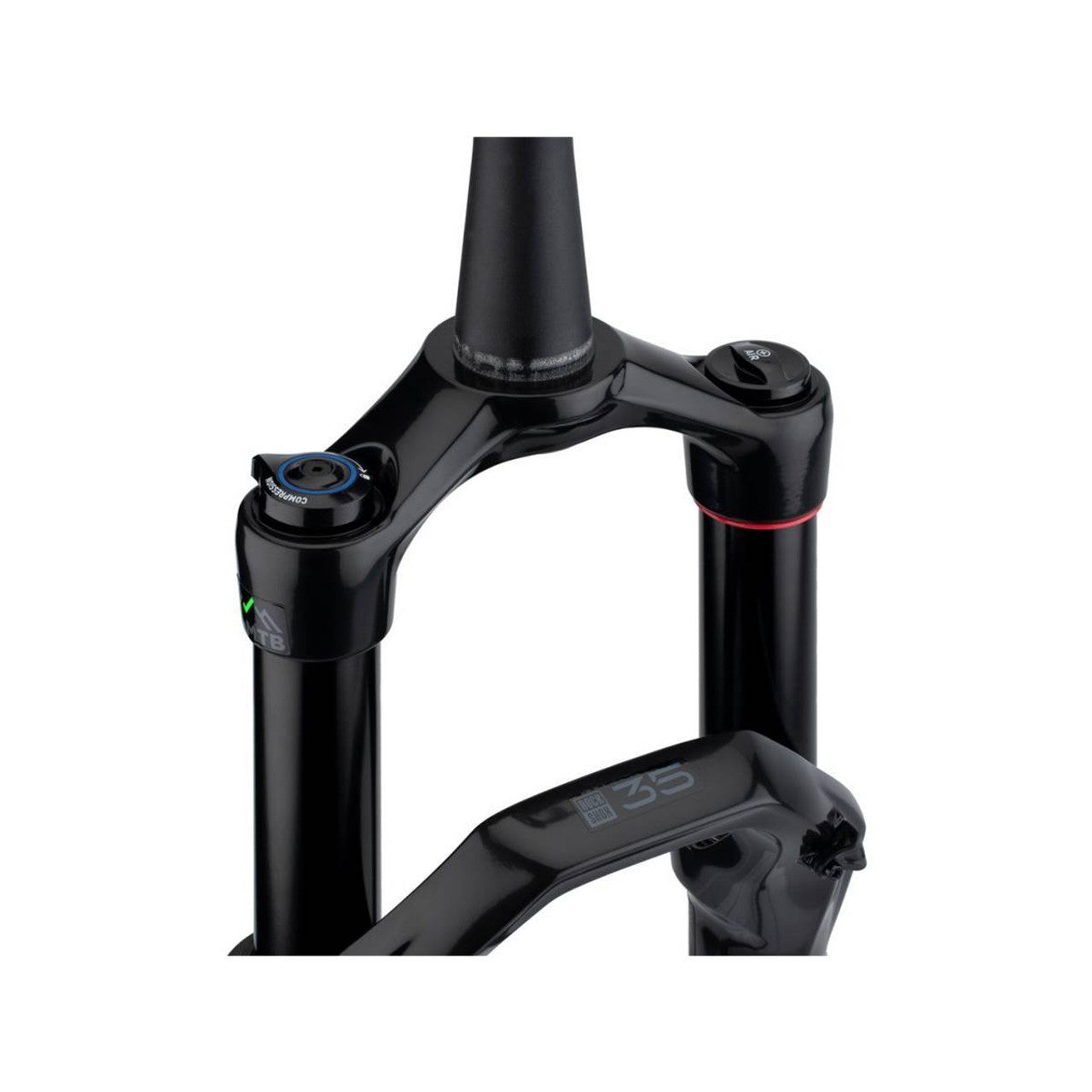 ROCKSHOX 35 GOLD RL 27,5 DebonAir konisk gaffelaxel 15x110 mm Boost Svart
