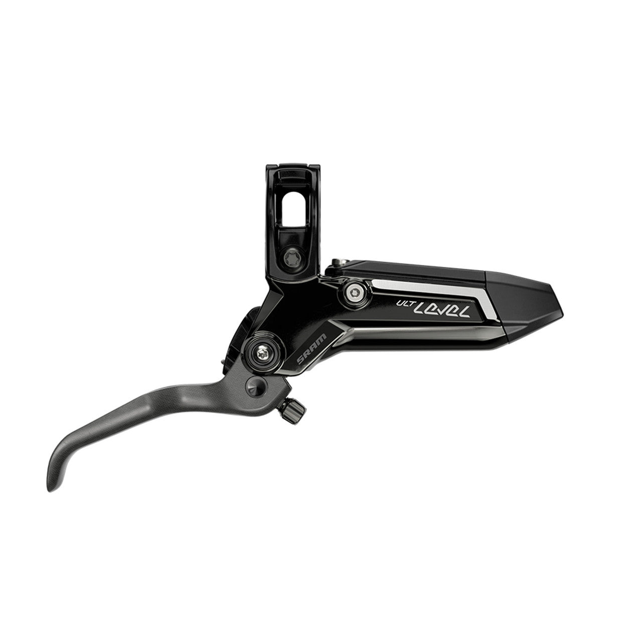 SRAM LEVEL ULTIMATE STEALTH 2-kolvsframbroms i kolfiber Titan-hårdvara Svart