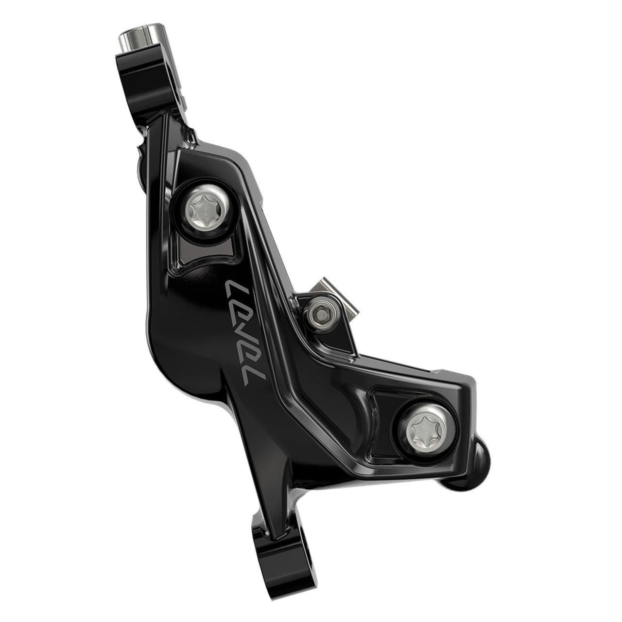 SRAM LEVEL SILVER STEALTH 4-kolvs bakbroms Svart