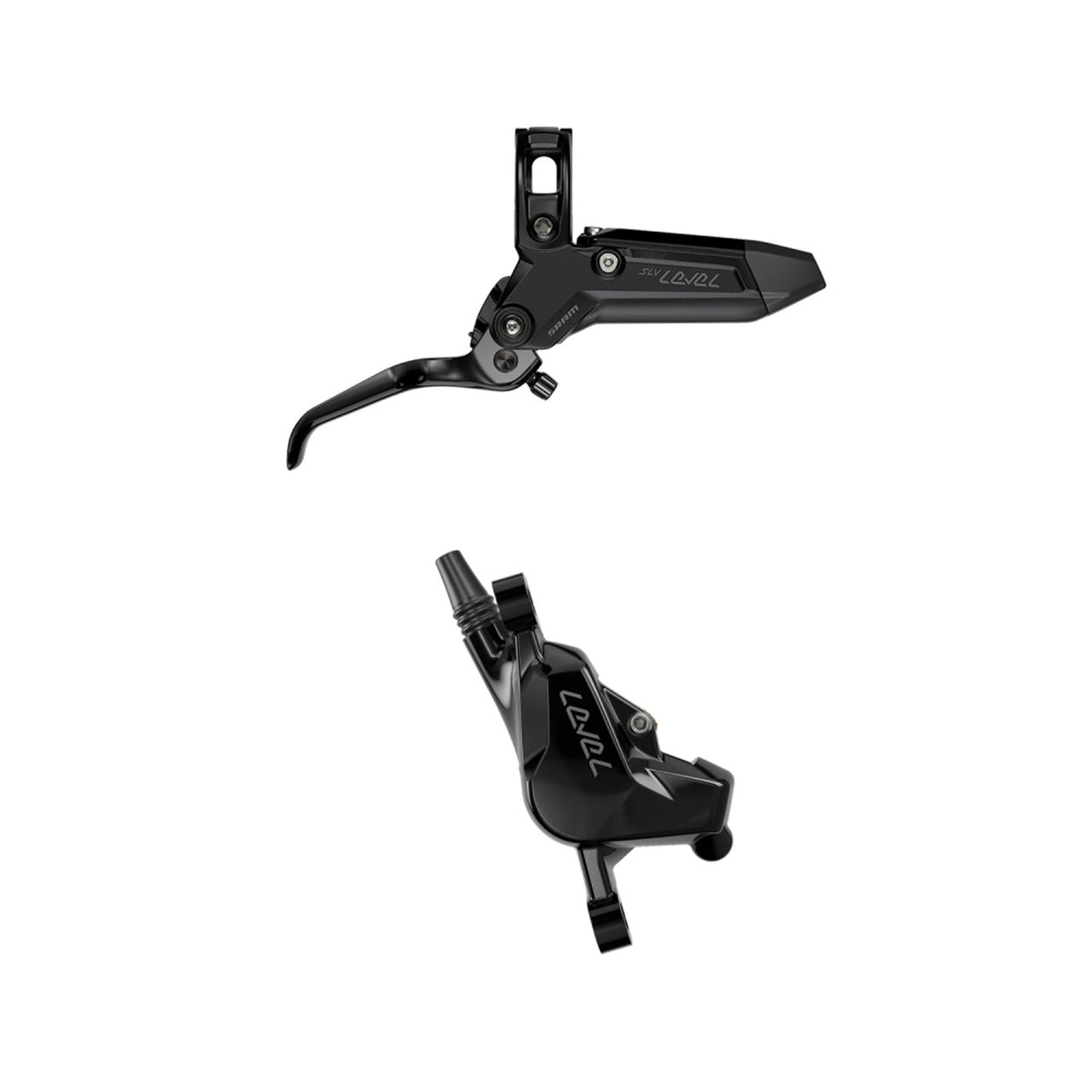 SRAM LEVEL SILVER STEALTH frambroms med 2 kolvar Svart