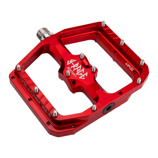 BURGTEC PENTHOUSE FLAT MK5 B-RAGE EDITION plattpedaler Röd