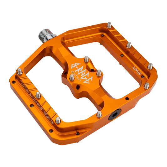 BURGTEC PENTHOUSE FLAT MK5 B-RAGE EDITION plattpedaler Orange