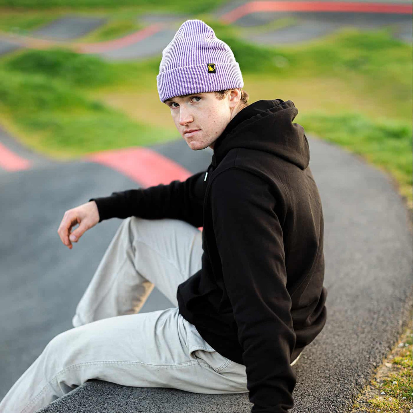 BURGTEC BOOTLEG Lila hat