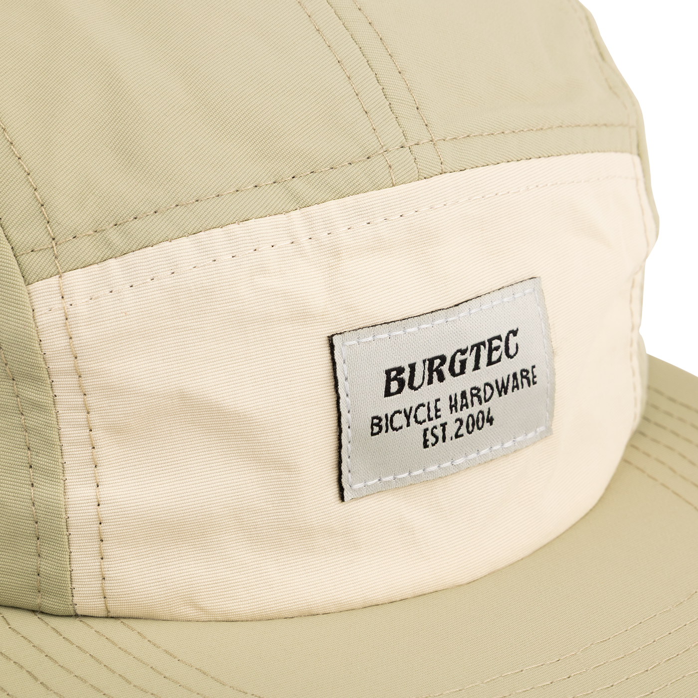 Cap BURGTEC COURIER FIVE PANEL Cream Pistachio