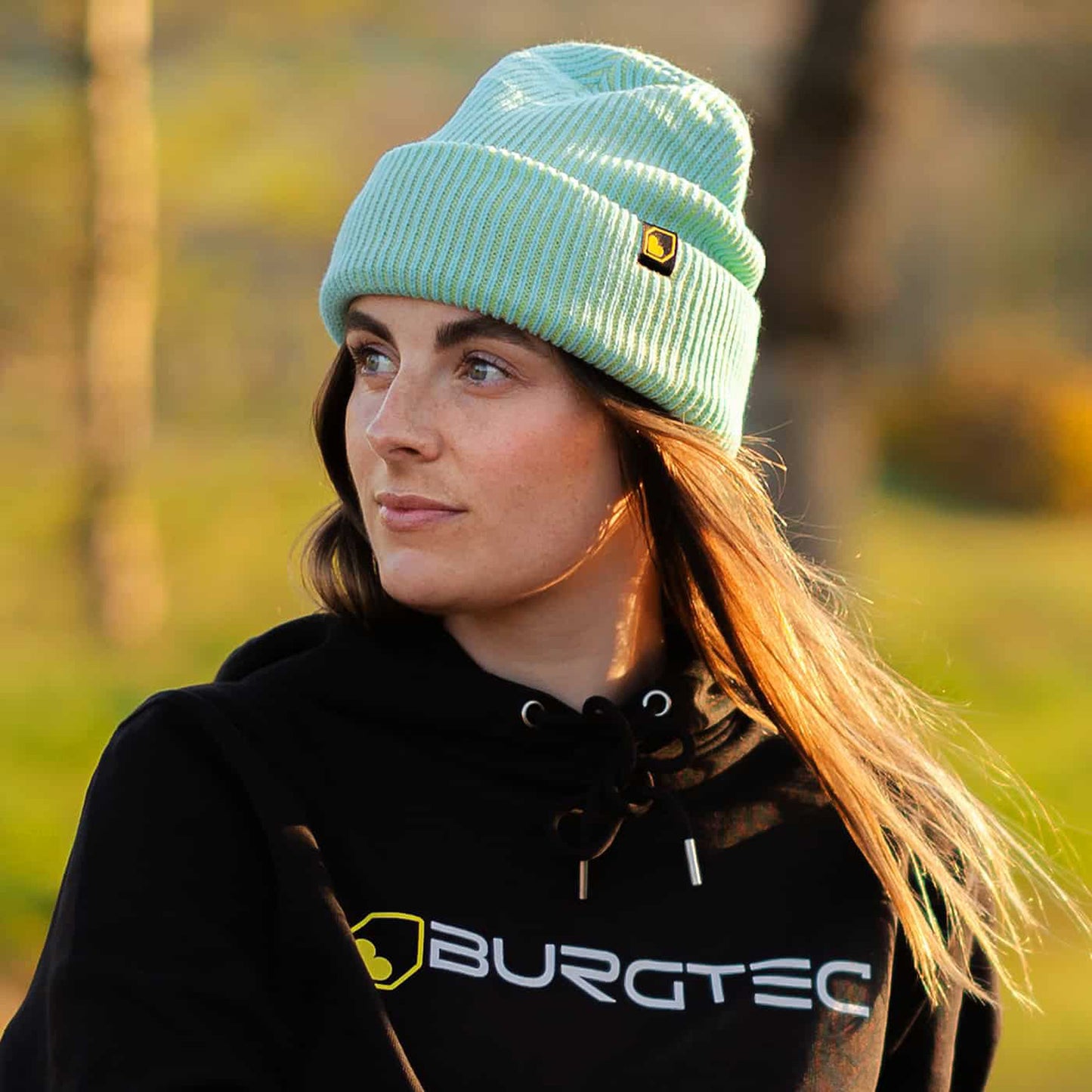 BURGTEC BOOTLEG Beanie Apple Green