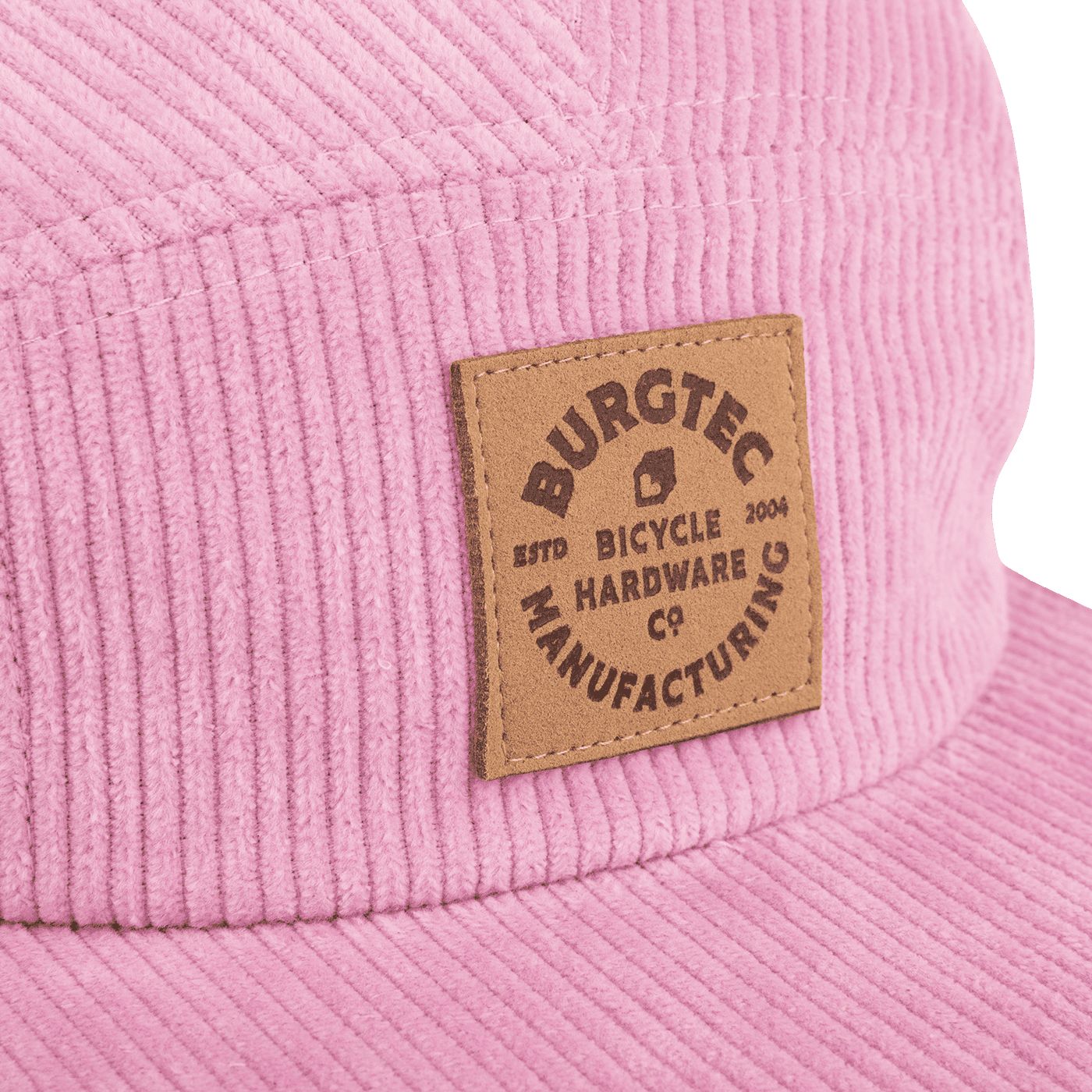 BURGTEC BANDIT CORDUROY FIVE PANEL keps ljusrosa