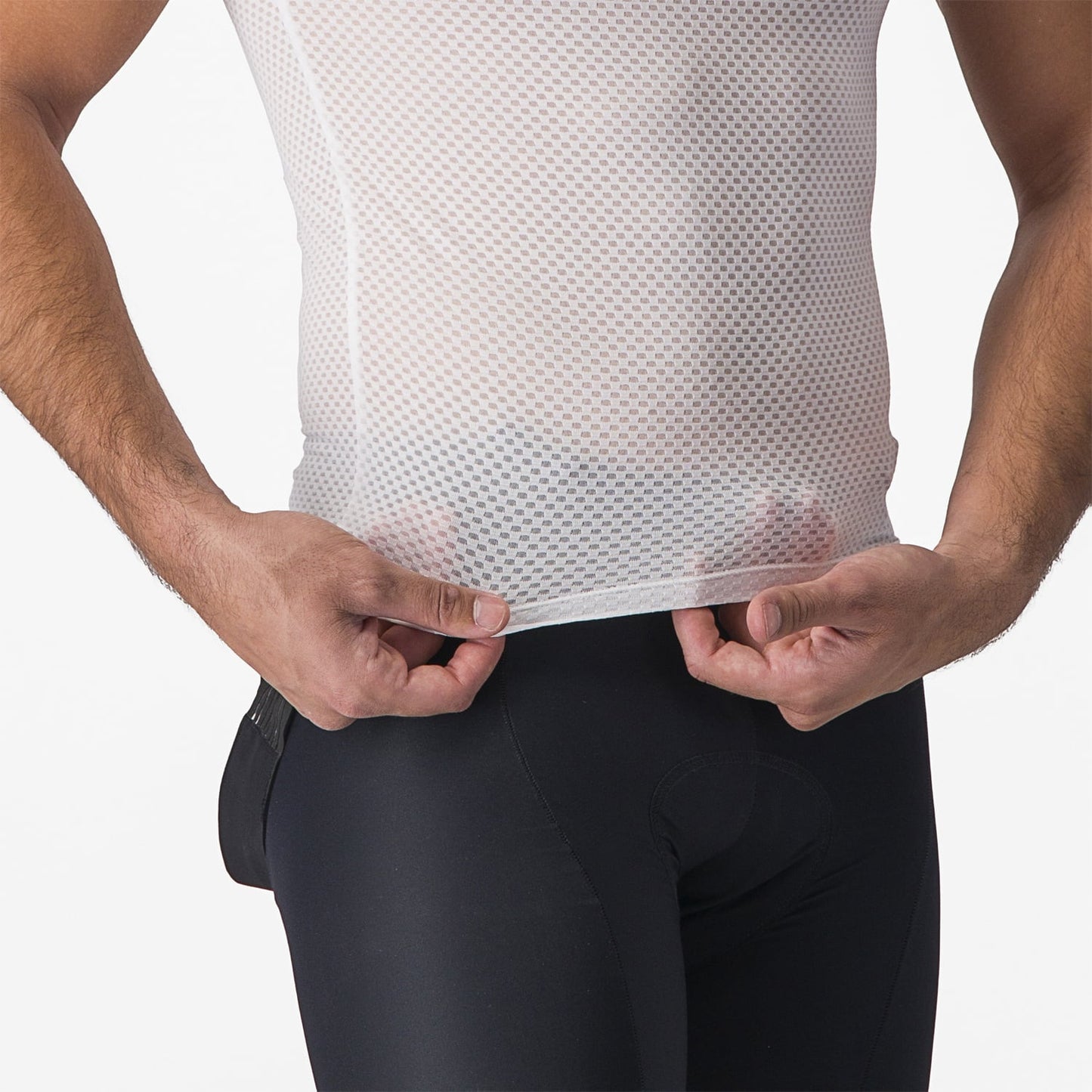 CASTELLI PRO MESH 2.0 Ärmlösa underkläder Vit