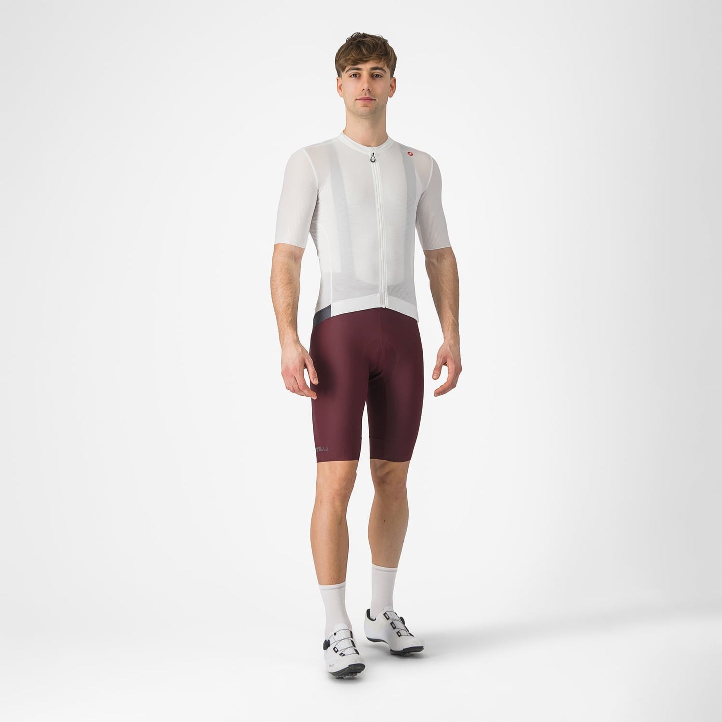 CASTELLI ESPRESSO Kortärmad Jersey Vit