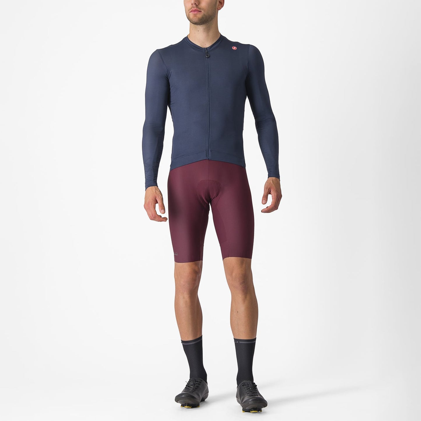 CASTELLI ESPRESSO Långärmad Jersey Marin 2025