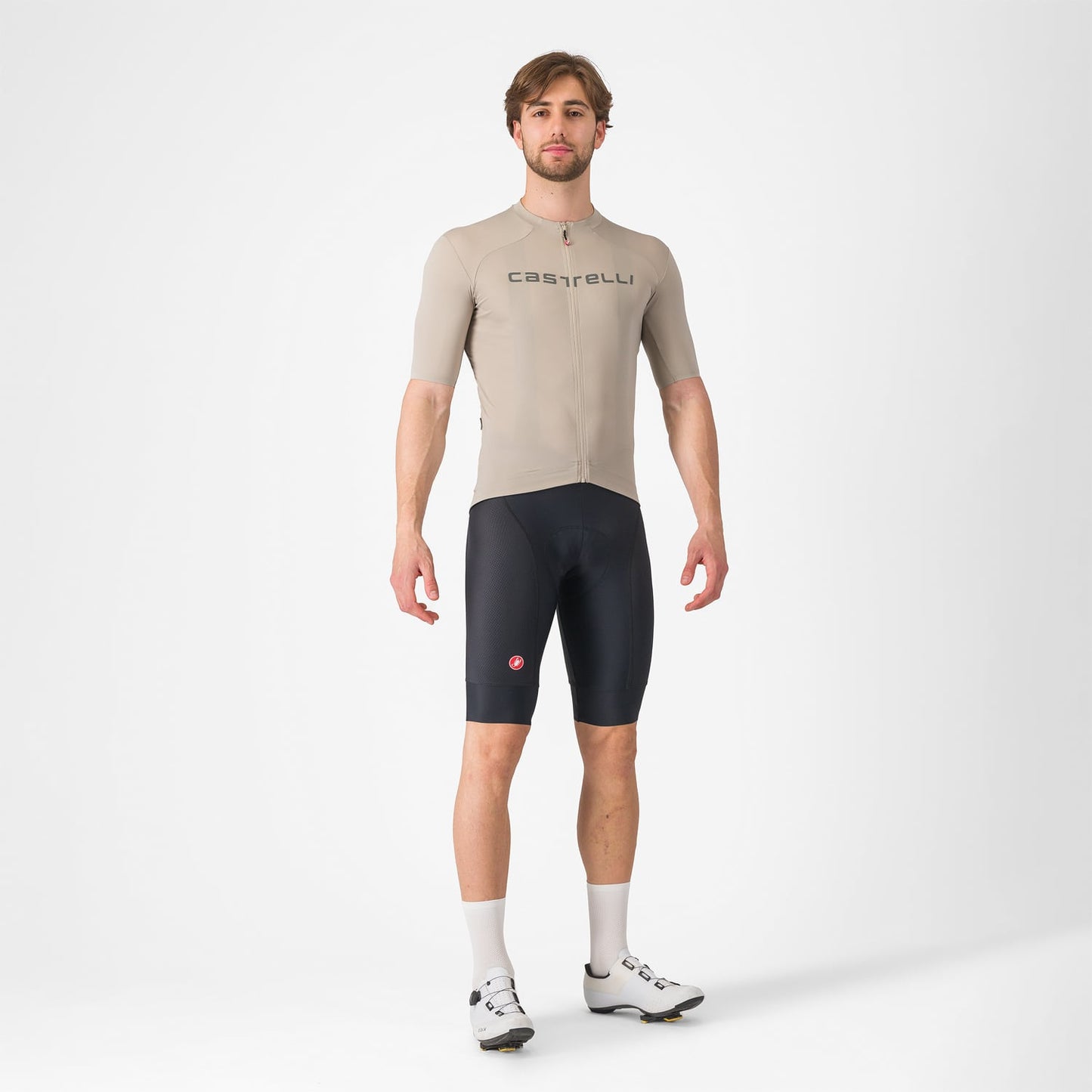 CASTELLI PROLOGO LITE Kortärmad Jersey Beige