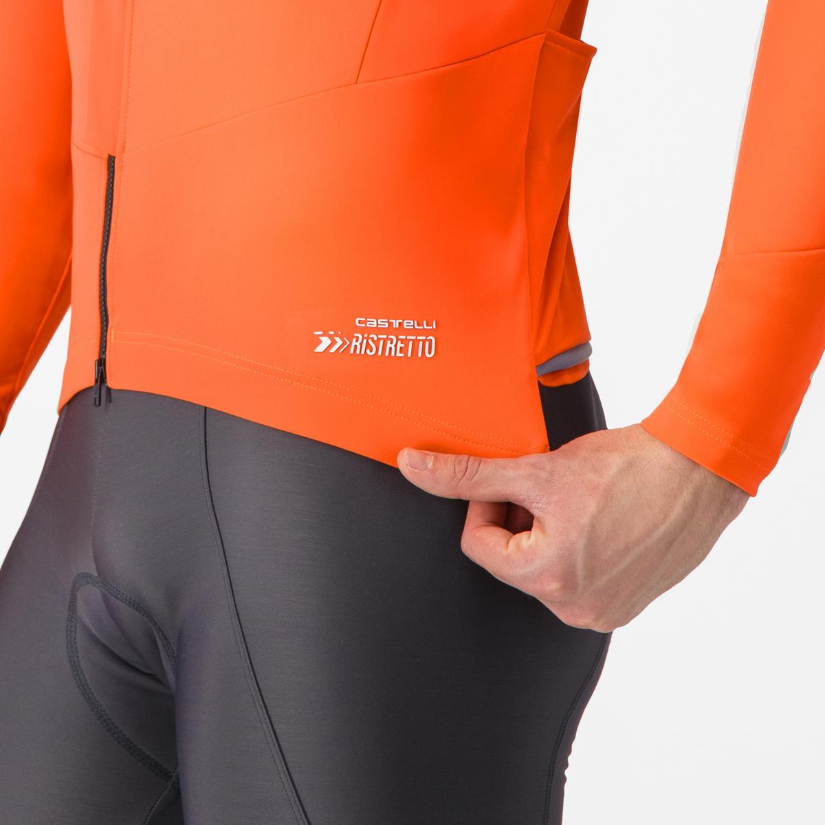 CASTELLI PERFETTO AIR jacka orange/svart