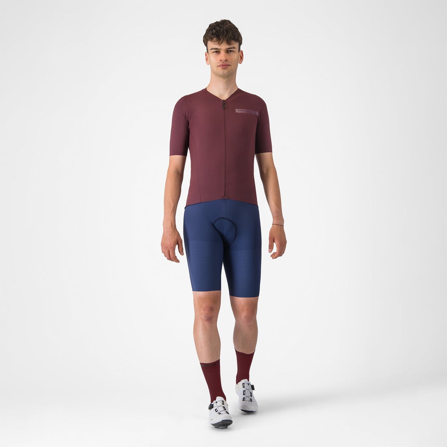 CASTELLI PREMIO EVO Kortärmad Jersey Bordeaux
