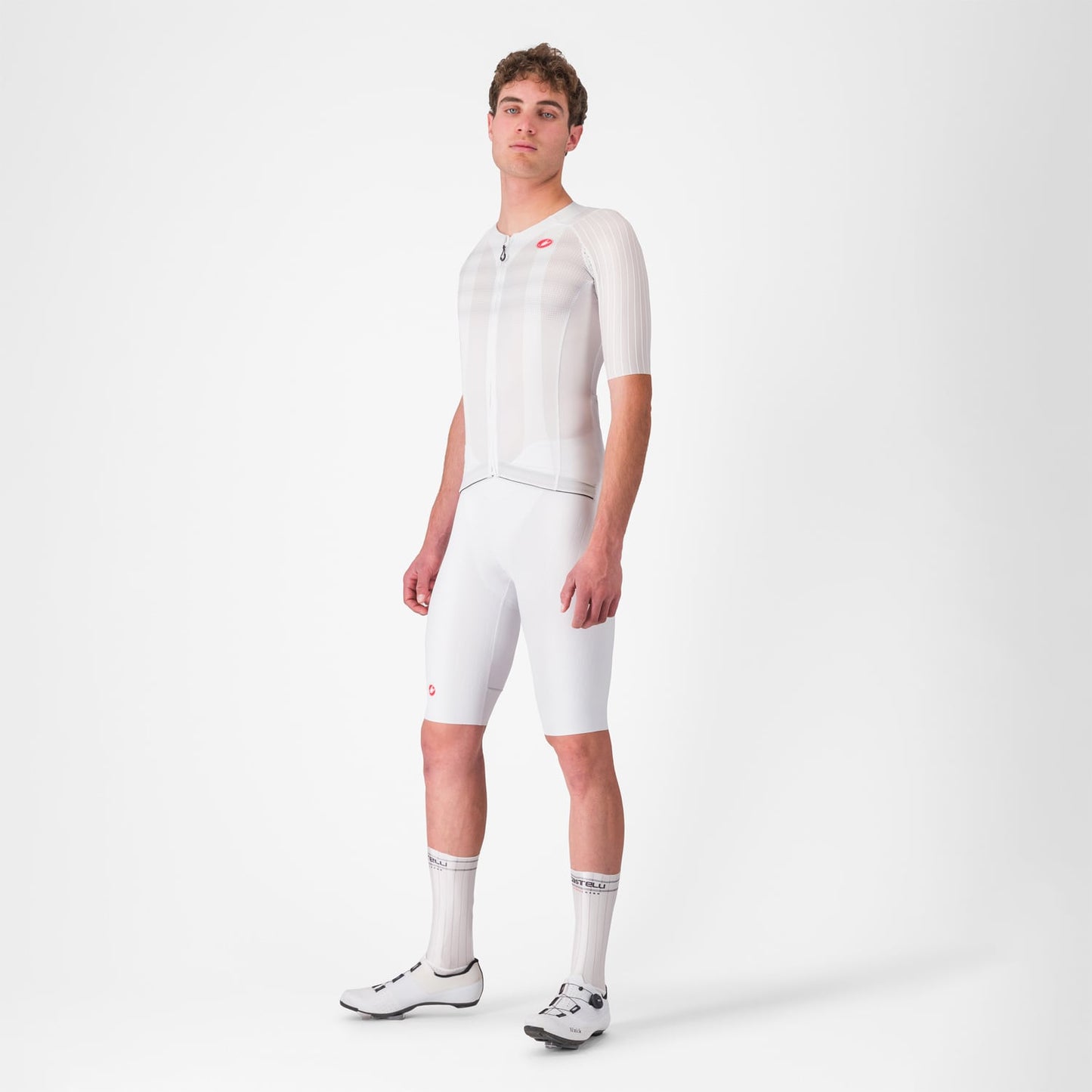 CASTELLI AERO RACE 8S Short Sleeve Jersey White
