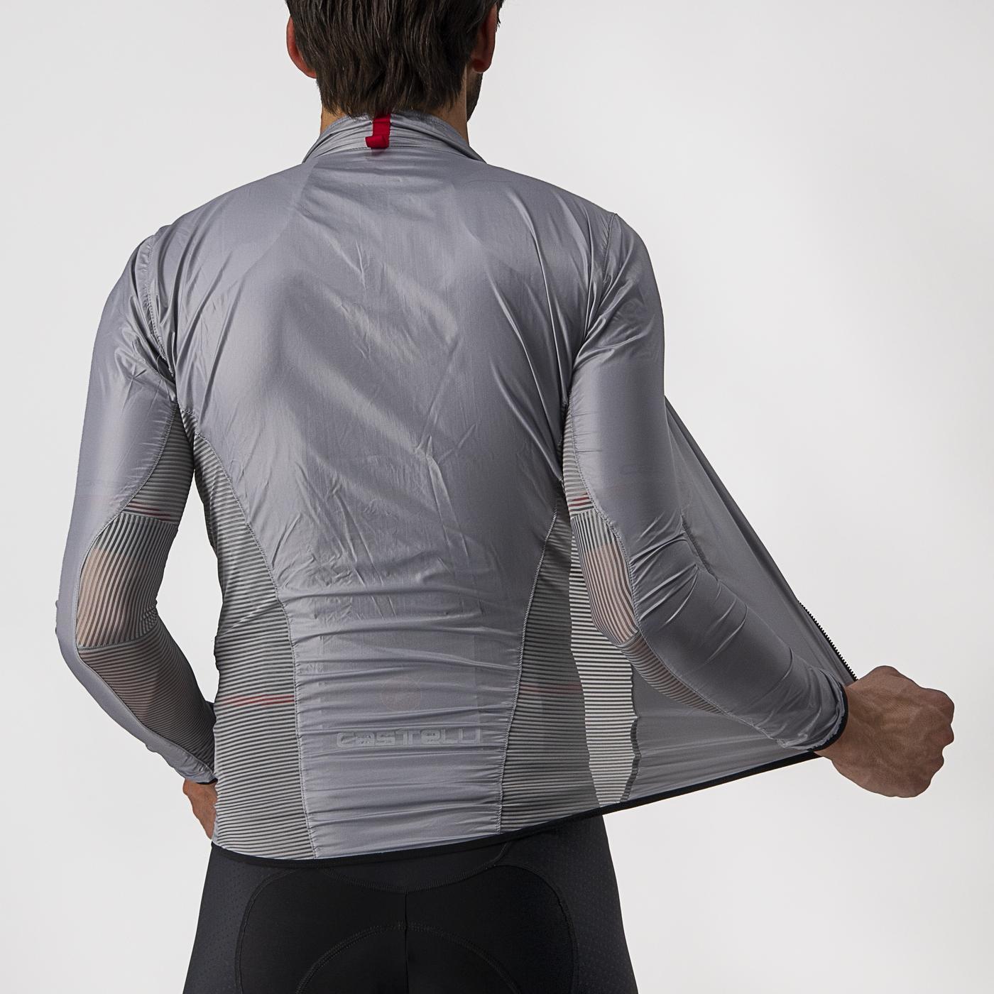CASTELLI ARIA SHELL Jacket Grey