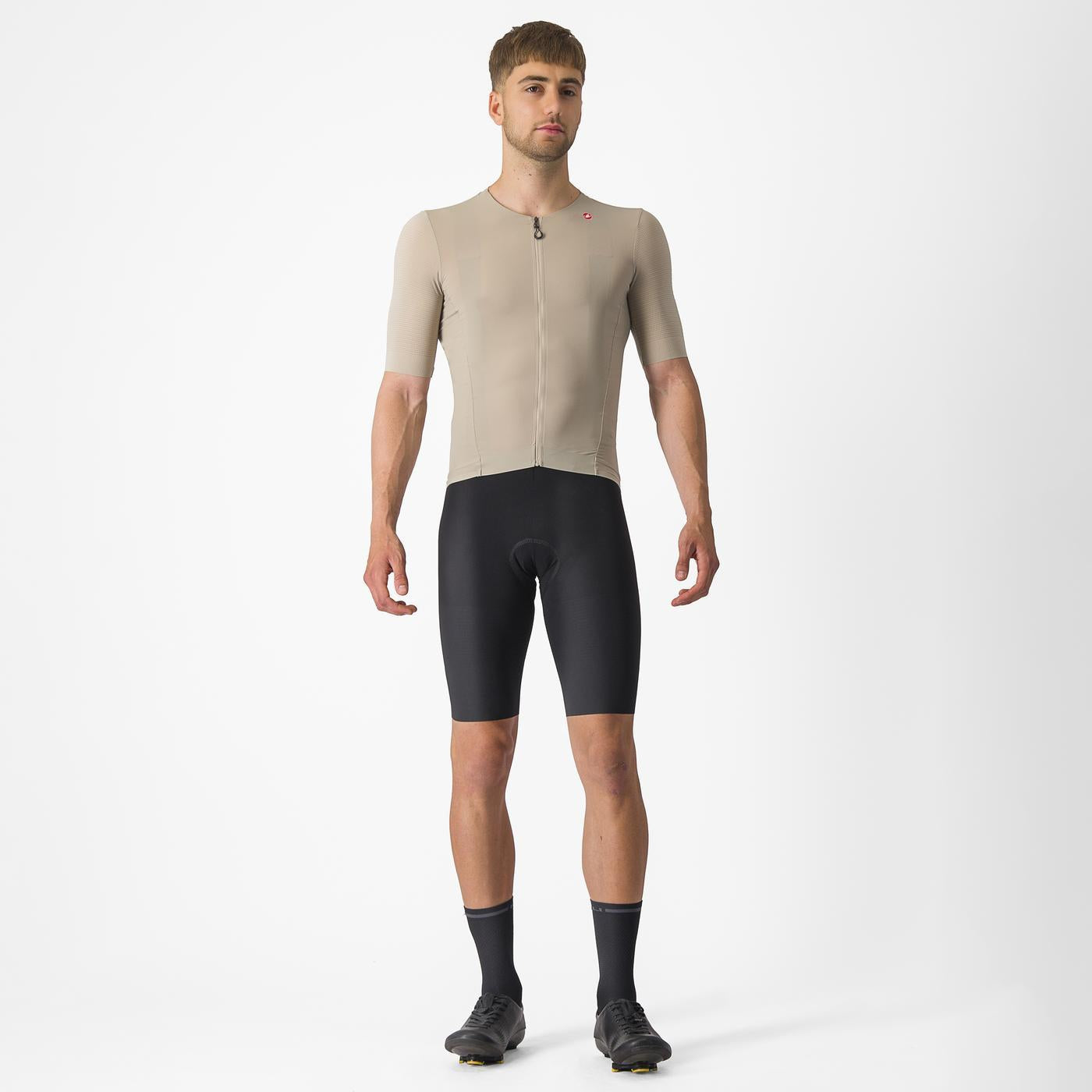 CASTELLI PREMIO Kortärmad Beige Jersey