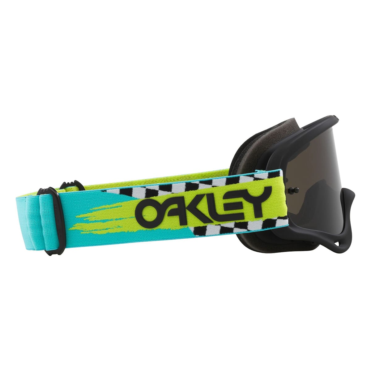 OAKLEY O Frame MX Teal Checks Mörkgrå skyddsglasögon OO7029-83