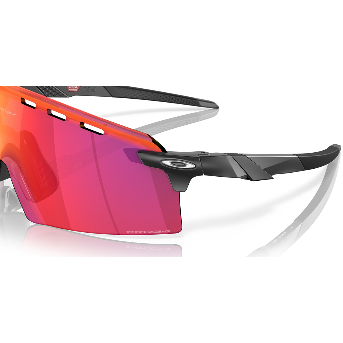 OAKLEY ENCODER STRIKE V Matte Black Prizm Road-glasögon - OO9235-0239