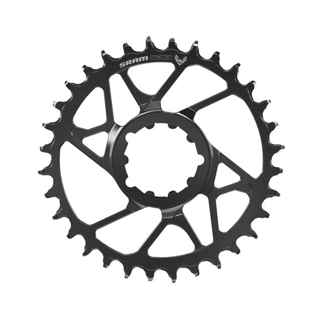SRAM EAGLE 70 T-TYPE BOOST 12V DM Offset 3mm Mono kedjekrans Svart
