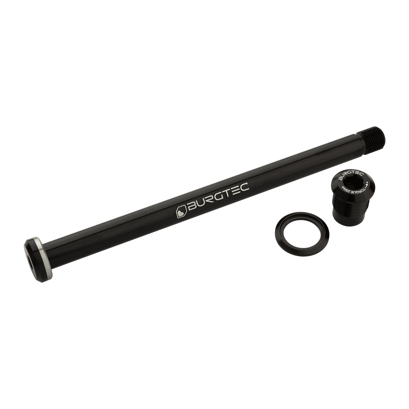BURGTEC Rear Wheel Axle 174mm for Yeti Frame Black