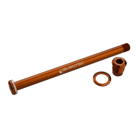 BURGTEC 174 mm bakhjulsaxel för Yeti Bronze-ram