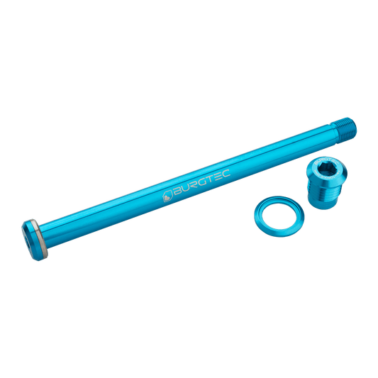 BURGTEC Rear Wheel Axle 174mm for Yeti Frame Turquoise
