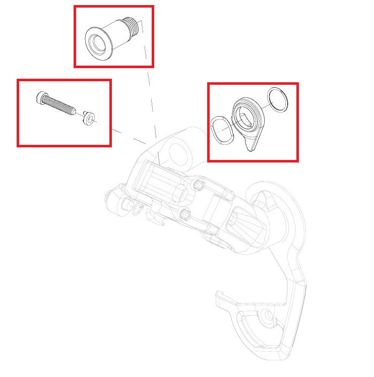 KIt SRAM RED Derailleur Mounting and Adjusting Screw