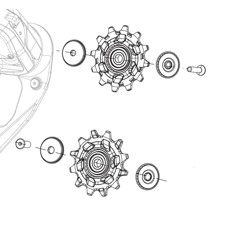 SRAM FORCE AXS 12V växellådor