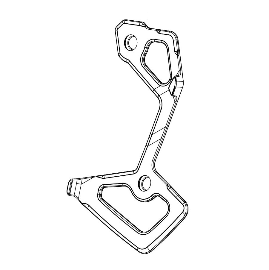 SRAM RED XPLR AXS E1 Carbon Internal Rear Derailleur Cage