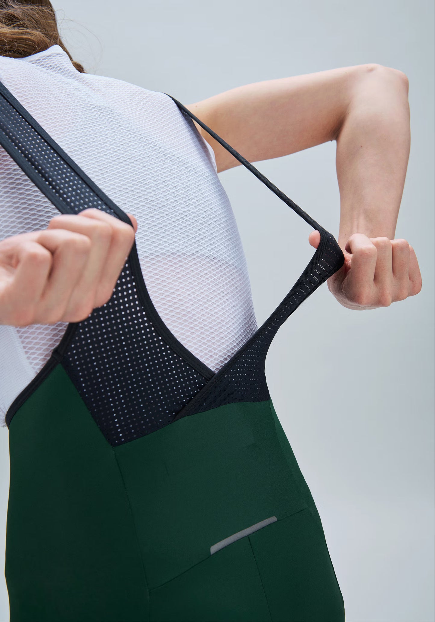 POC CADENCE Women's Short Bibtights Green