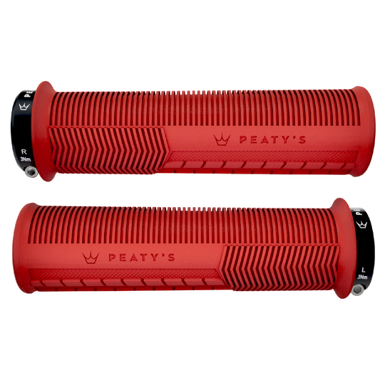 PEATY'S MONARCH MUSHROOM Grips Red