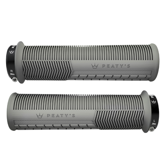 PEATY'S MONARCH MUSHROOM Grips Grey