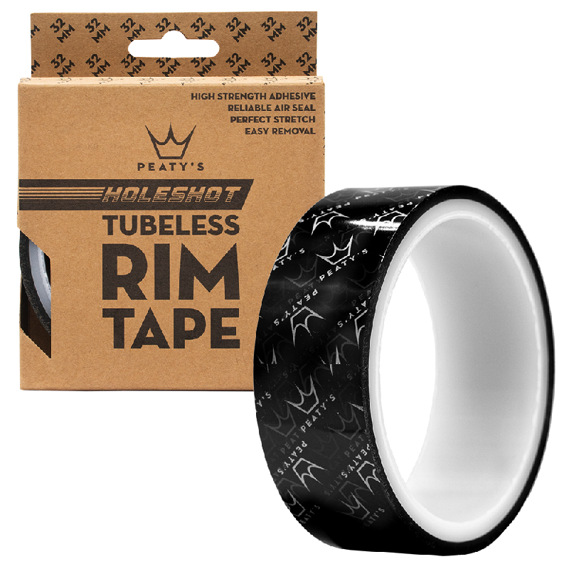 PEATY'S HOLESHOT RIM TAPE Tubeless självhäftande fälgtejp (10 m)