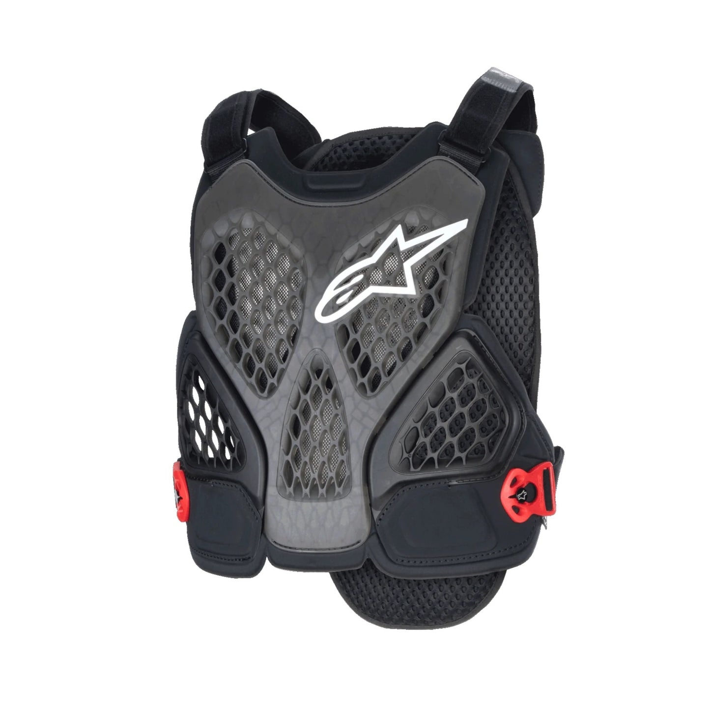ALPINESTARS A-6 PLASMA Skyddsväst Svart/Grå/Röd