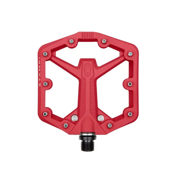 CRANKBROTHERS STAMP 1 Gen2 Små platta pedaler Röd