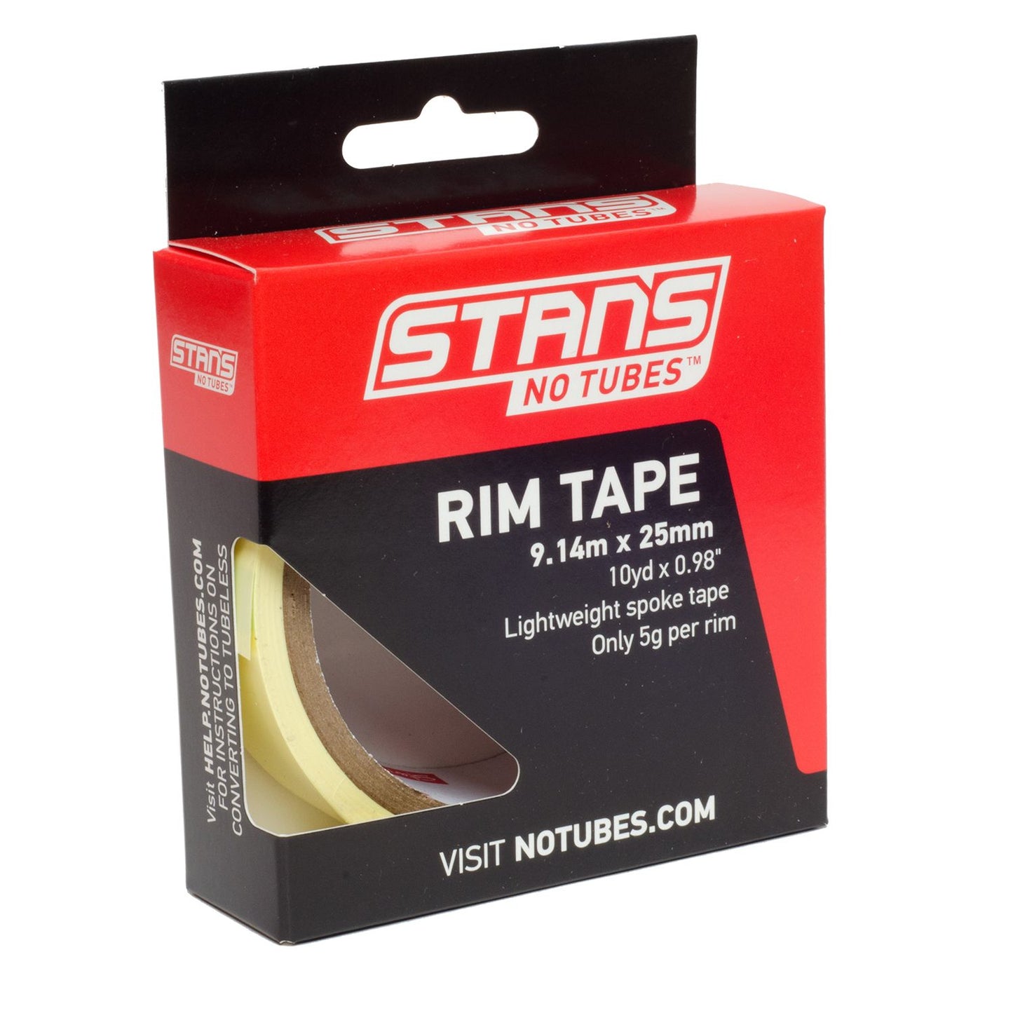 Självhäftande fälgtejp för slanglösa hjul STAN'S RIM TAPE (9 m)