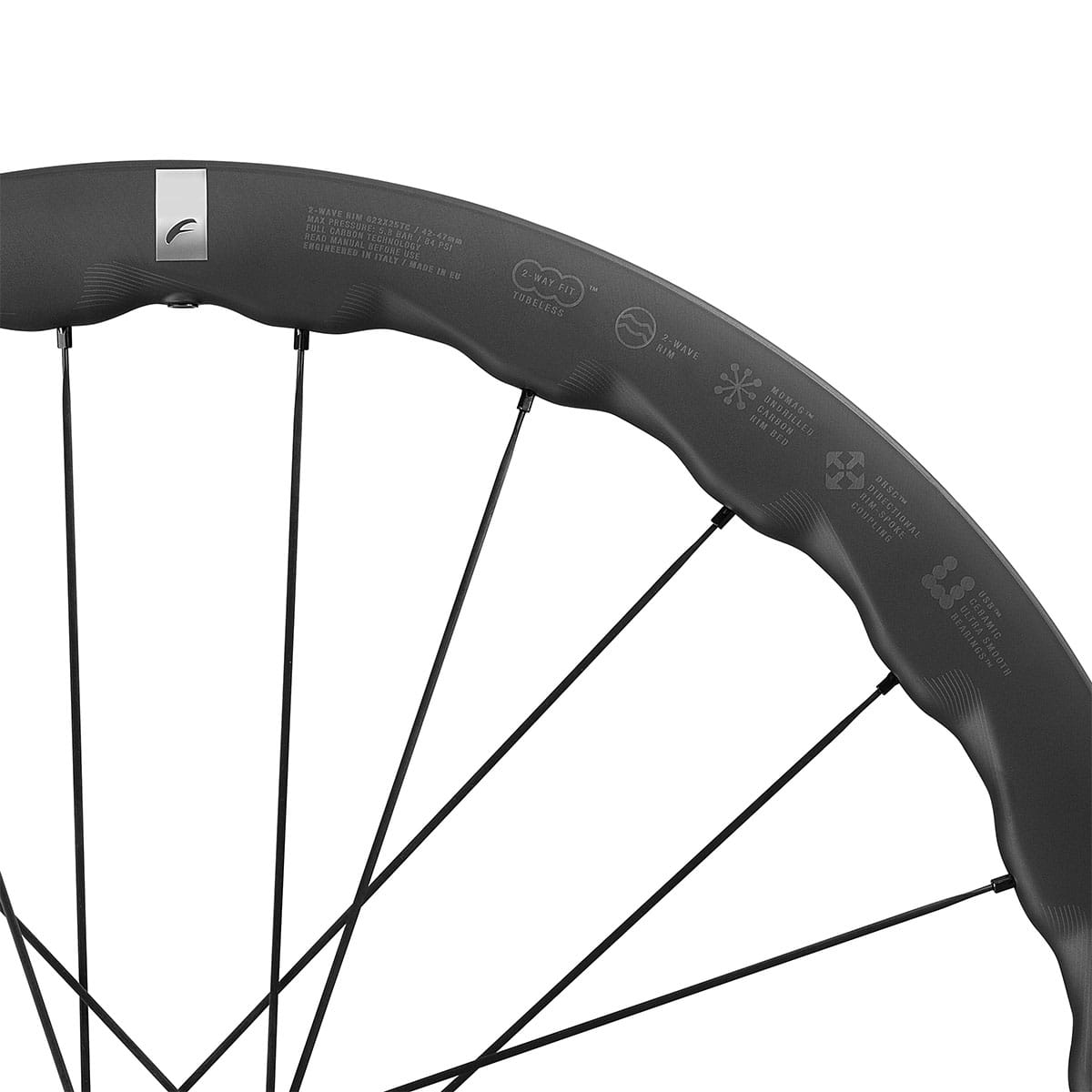 Par FULCRUM SHARQ 700c-hjul (Center Lock)