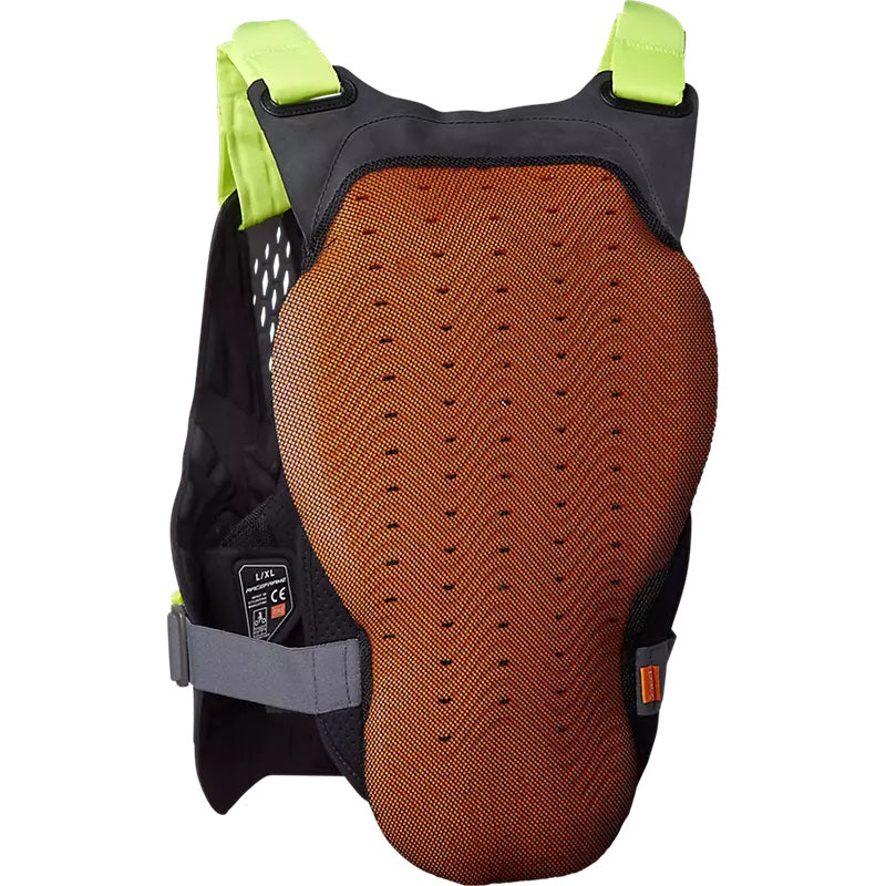 FOX RACEFRAME IMPACT SB D3O skyddande haklapp svart/gul