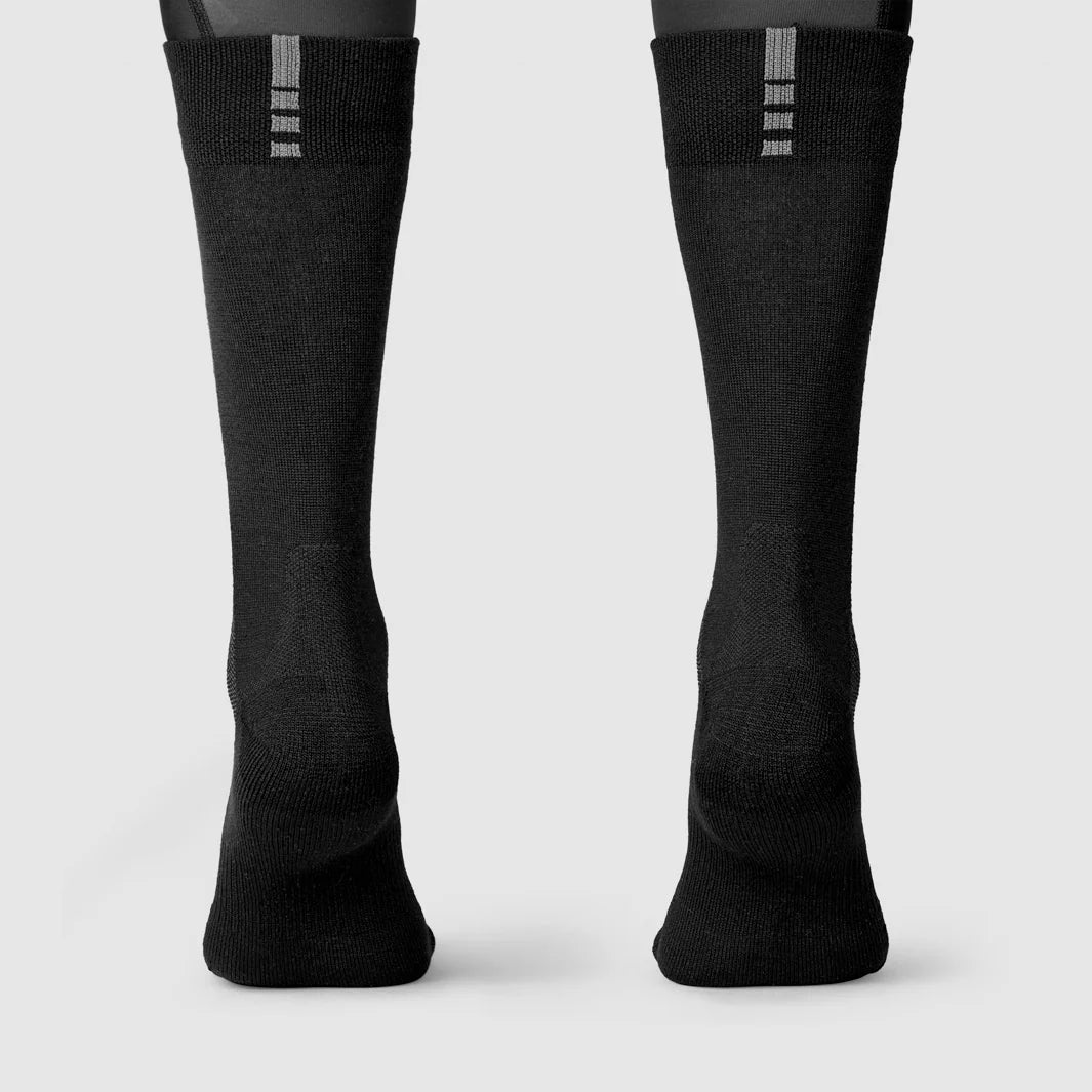 GRIPGRAB ALPINE MERINO HIGH Strumpor Svart