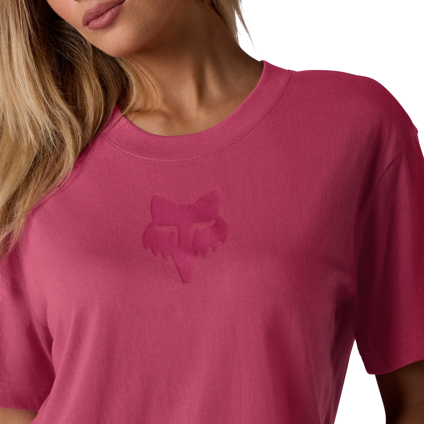 FOX HEAD Kortärmad Berry Pink T-Shirt, dam